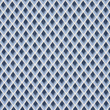 Schumacher Hammerick Diamond Blue Fabric