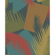 Cole & Son DECO PALM RED AND BLUE Wallpaper
