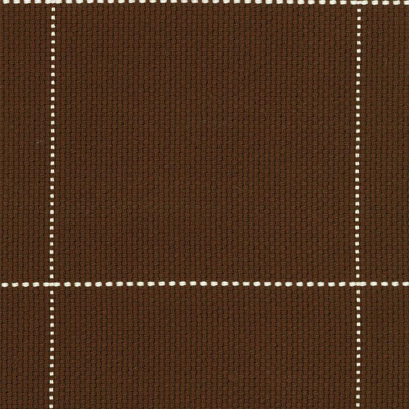 Schumacher Aquitane Brown Fabric