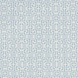 Schumacher Chinois Fret Sky/Ivory Fabric
