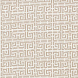 Schumacher Chinois Fret Natural/Ivory Fabric
