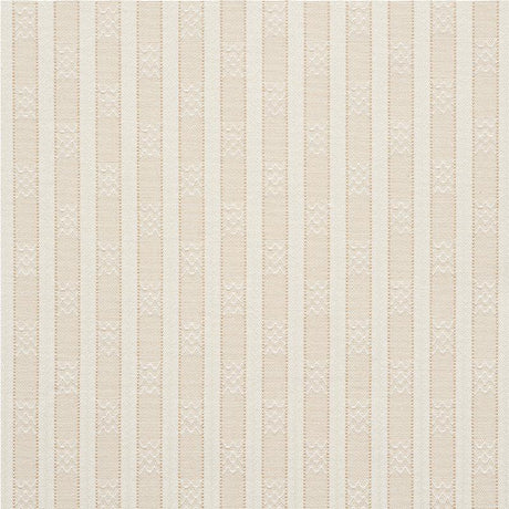 Schumacher Beverly Stripe Neutral Fabric