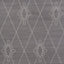 Schumacher Sylvie Embroidered Sisal Charcoal Wallpaper