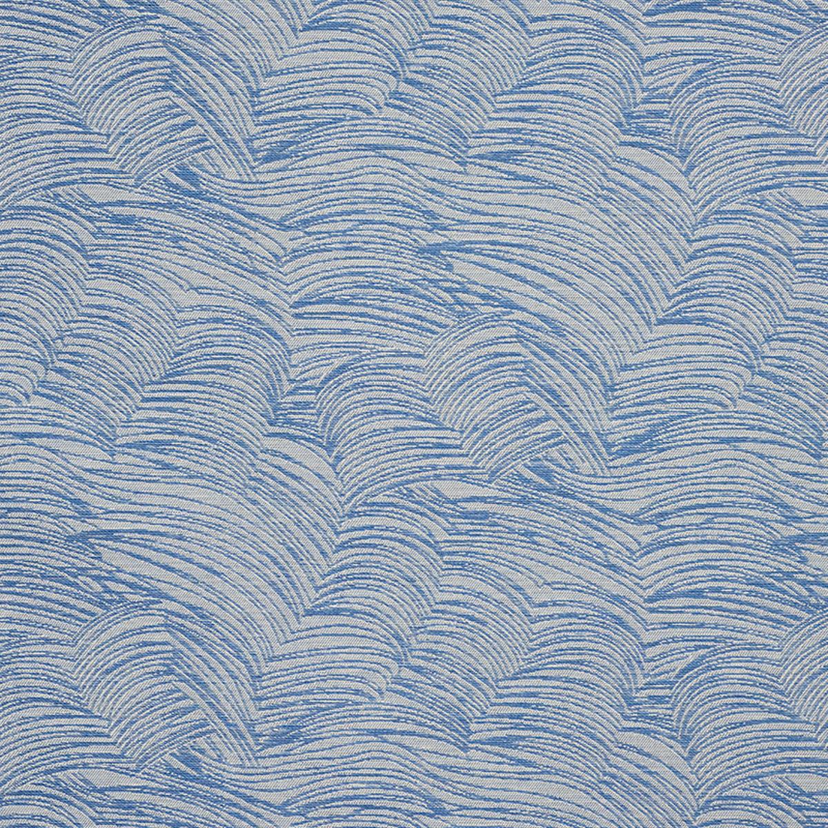 Schumacher Jete Blue Wallpaper