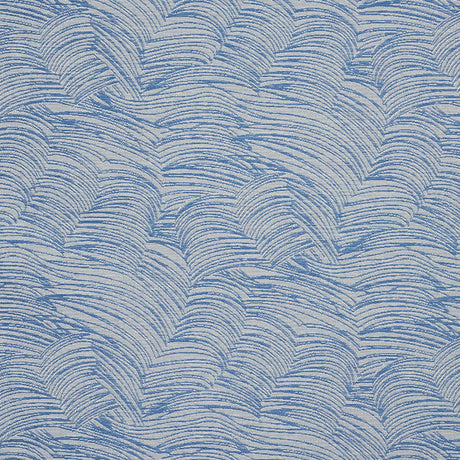 Schumacher Jete Blue Wallpaper