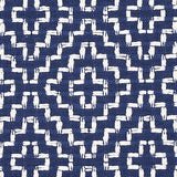 Schumacher Soho Weave Navy Fabric