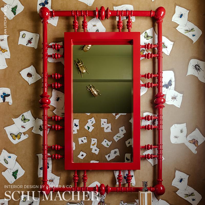 Schumacher Diana Multi Wallpaper