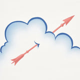 Schumacher Mercurio Red & Blue Wallpaper