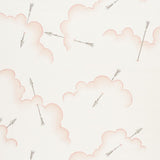 Schumacher Mercurio Blush Wallpaper