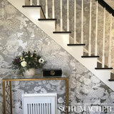 Schumacher Chiang Mai Dragon Limestone Wallpaper