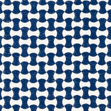 Schumacher Nolita Embroidery Navy Fabric