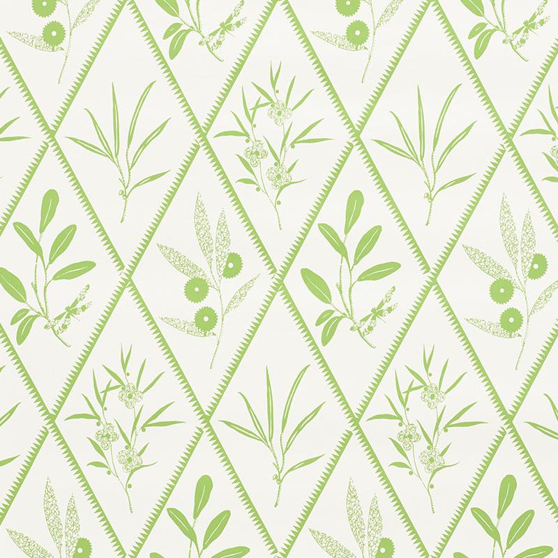 Schumacher Endimione Leaf Wallpaper
