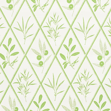 Schumacher Endimione Leaf Wallpaper