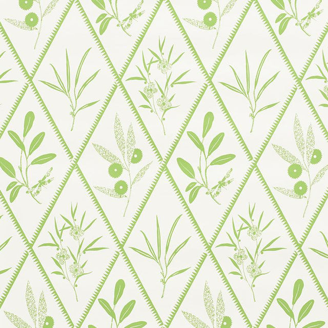 Schumacher Endimione Leaf Wallpaper