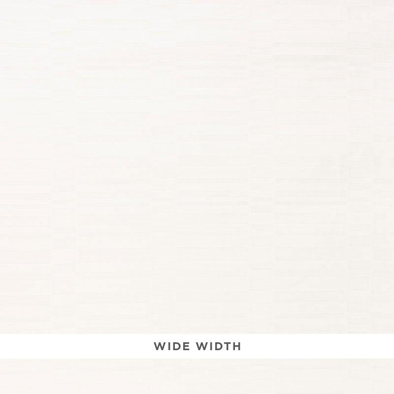 Schumacher Mondrian Sheer Alabaster Fabric