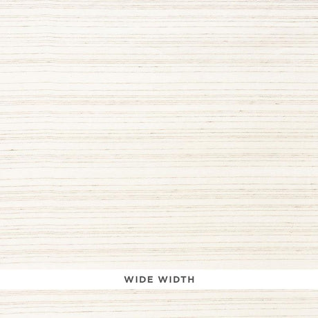 Schumacher Watkins Sheer White Sand Fabric