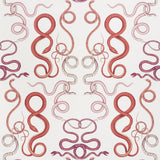 Schumacher Giove Ruby & Garnet Wallpaper