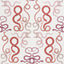 Schumacher Giove Ruby & Garnet Wallpaper