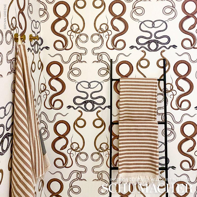 Schumacher Giove Agate & Onyx Wallpaper