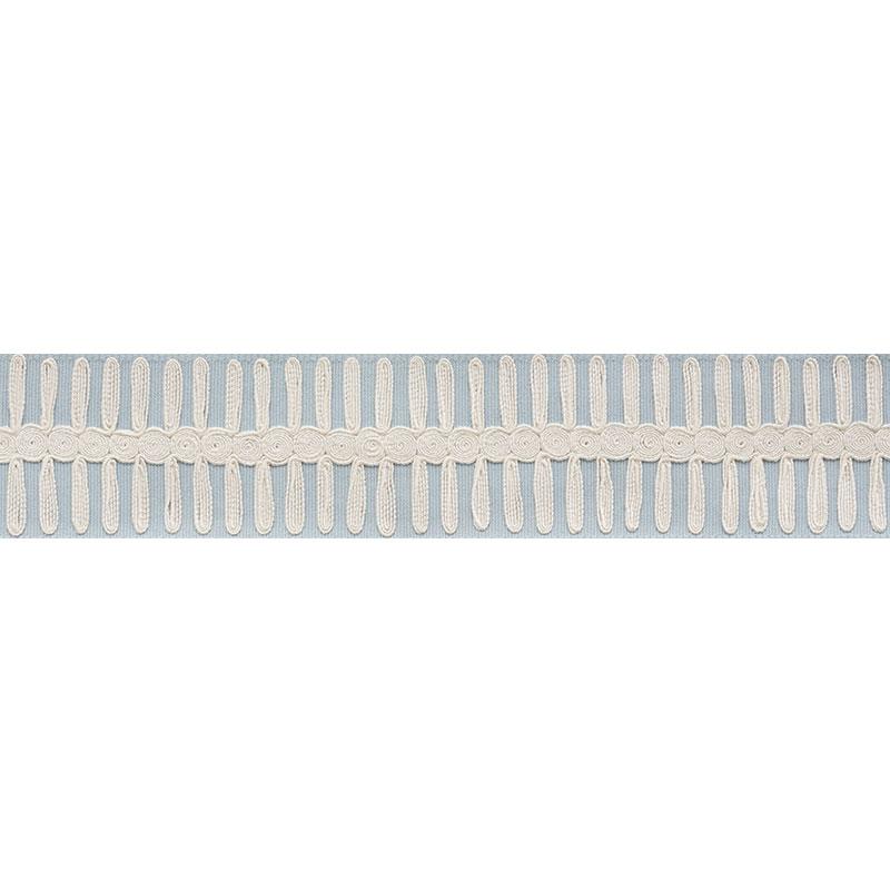 Schumacher Castille Tape Sky Trim