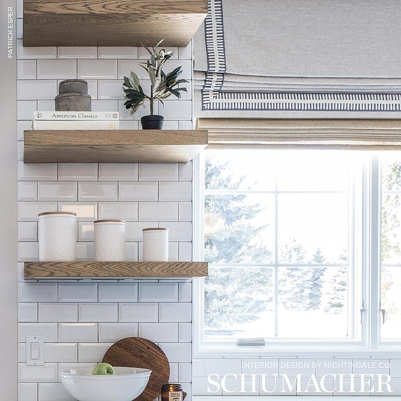 Schumacher Grey Castille Tape