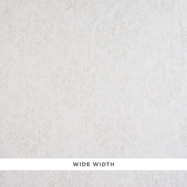 Schumacher Harper Damask Sheer Dove Fabric