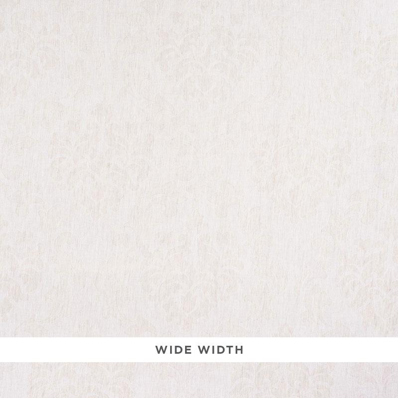 Schumacher Harper Damask Sheer Flax Fabric