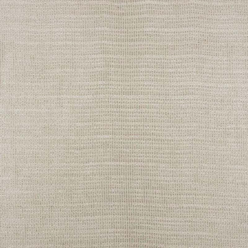 Schumacher Organic Stripe Sheer Sand Fabric