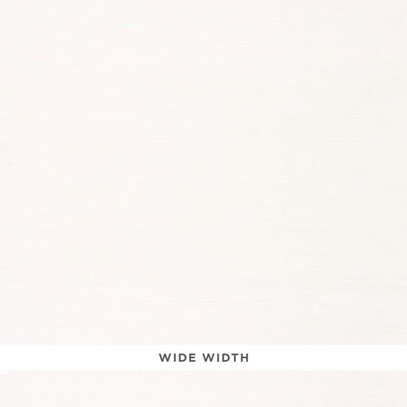 Schumacher Castillo Stripe Sheer White Fabric