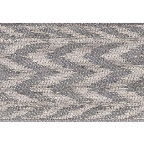 Schumacher Grey Chevron Woven Tape