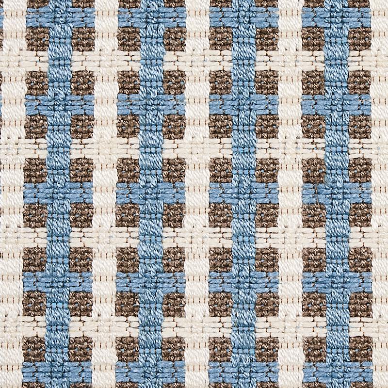 Schumacher Crosstown Sky Fabric