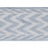 Schumacher Sky Chevron Woven Tape