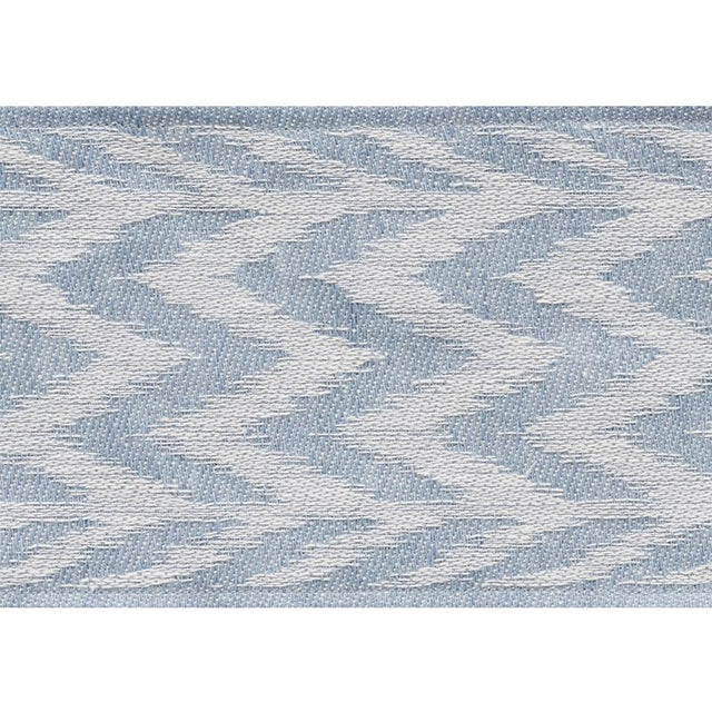 Schumacher Sky Chevron Woven Tape