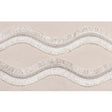 Schumacher Ogee Embroidered Tape Blush Trim