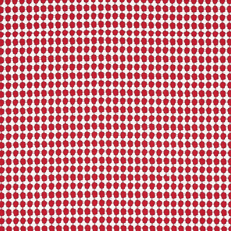 Schumacher Zipster Red Fabric