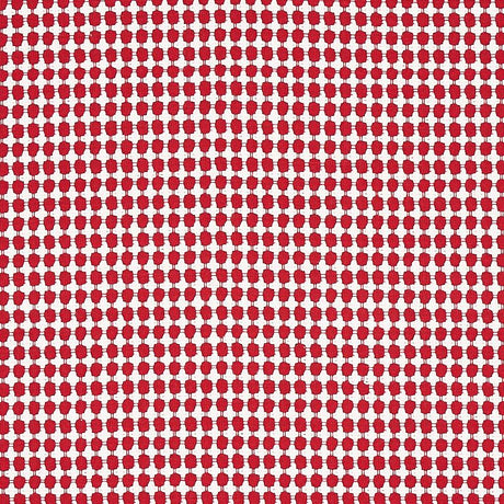 Schumacher Zipster Red Fabric