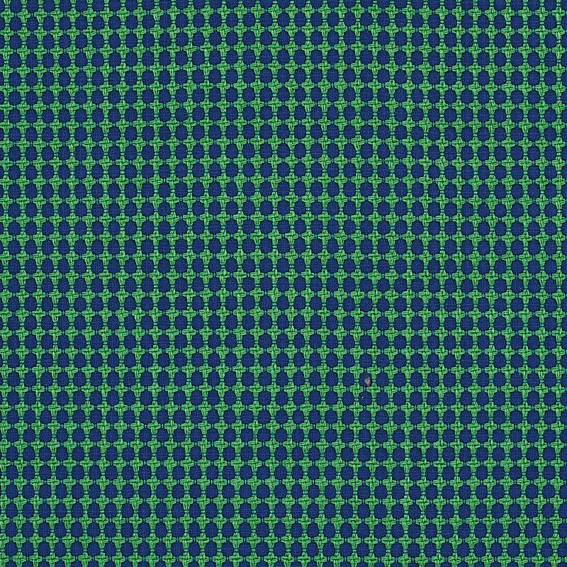 Schumacher Zipster Navy & Green Fabric