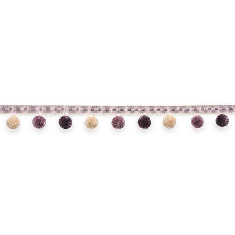 Schumacher Poms Lilac Trim