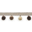 Schumacher Poms Taupe Trim