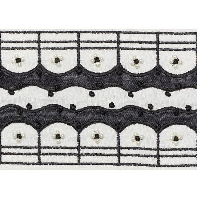 Schumacher Perla Tape Noir Trim