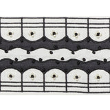 Schumacher Perla Tape Noir Trim