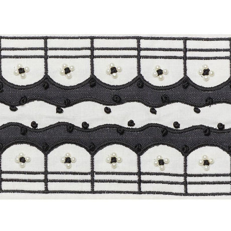 Schumacher Perla Tape Noir Trim