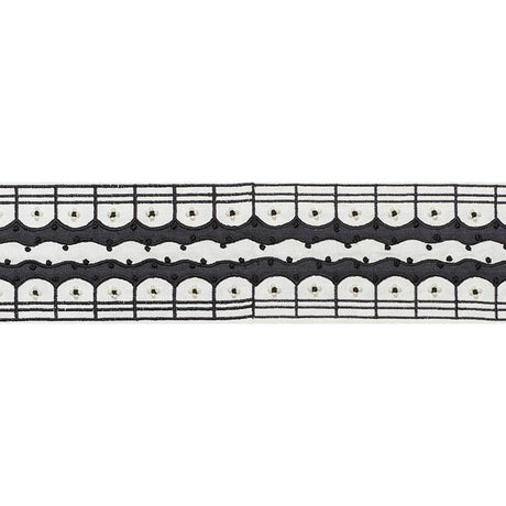 Schumacher Perla Tape Noir Trim