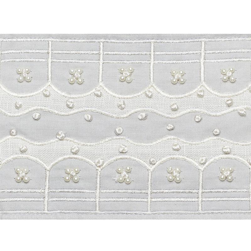 Schumacher Perla Tape Dove Trim