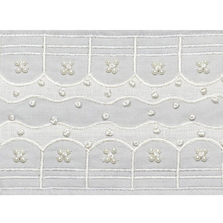 Schumacher Perla Tape Dove Trim