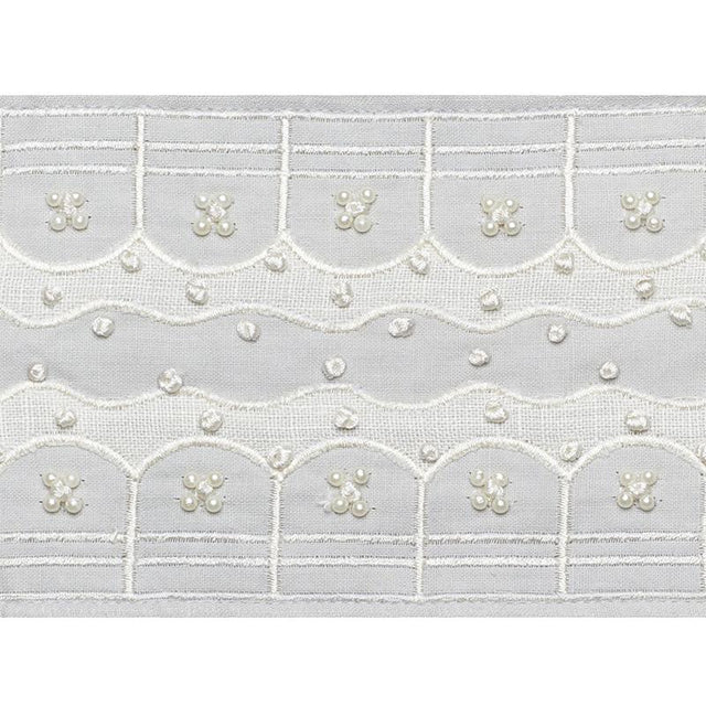 Schumacher Perla Tape Dove Trim