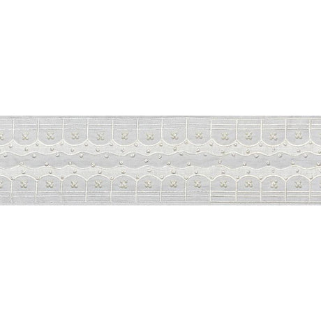 Schumacher Perla Tape Dove Trim