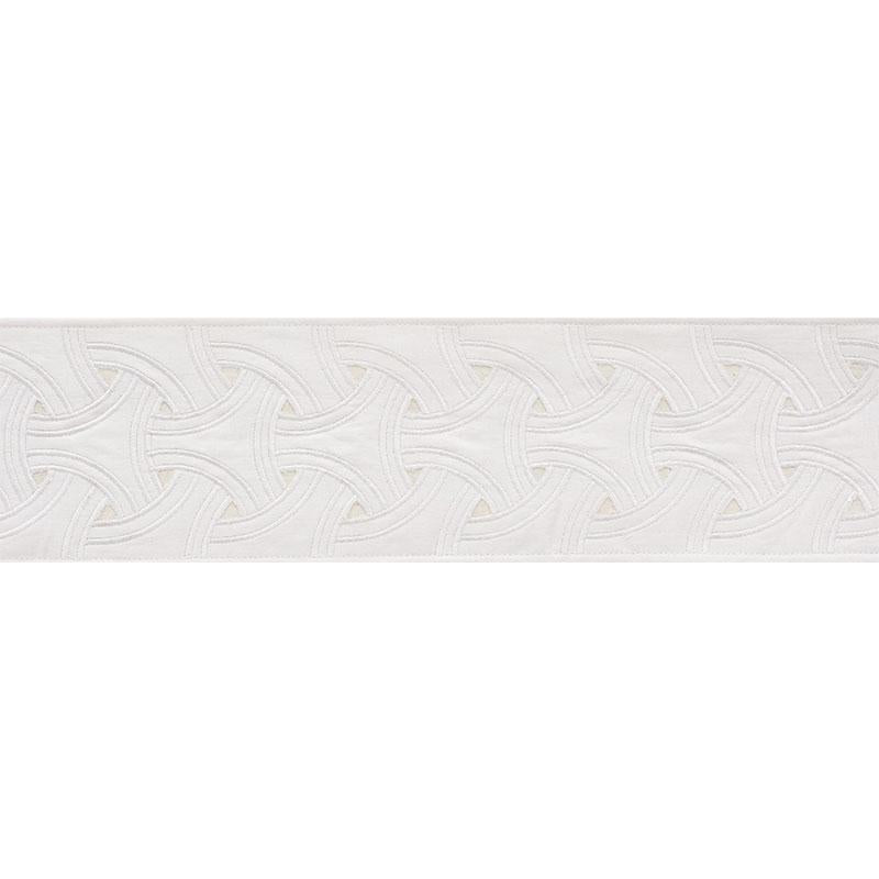 Schumacher Lynx Tape Ivory Trim