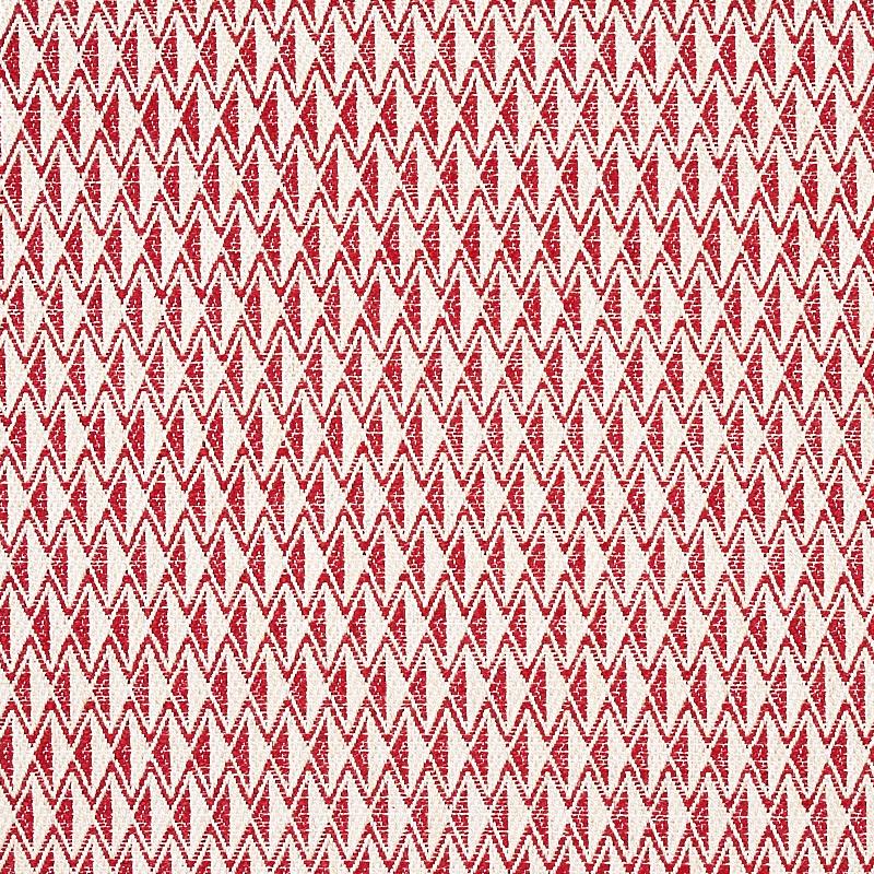 Schumacher Greenpoint Red Fabric