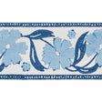 Schumacher Blues Adra Hand Blocked Tape